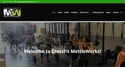 Desktop Screenshot of crossfitmettleworks.com