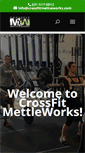 Mobile Screenshot of crossfitmettleworks.com